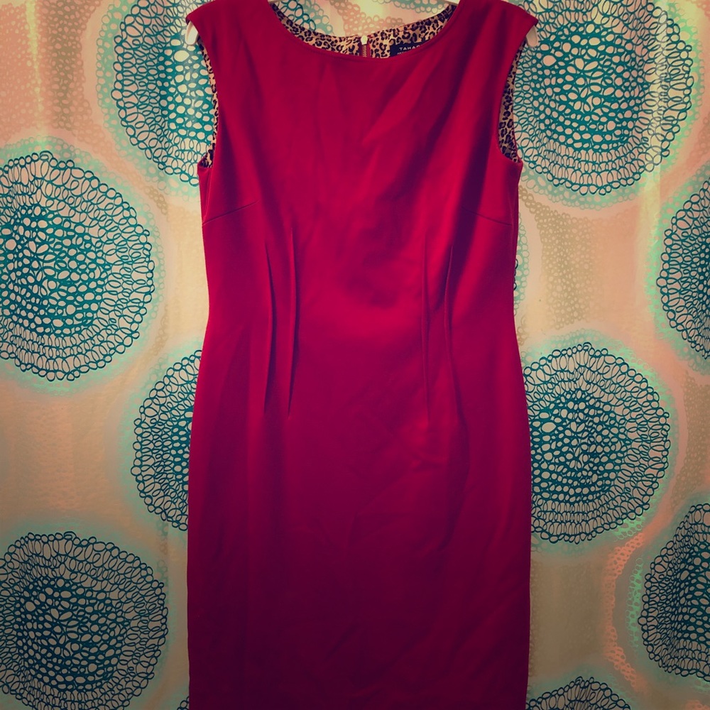 Tahari Red Dress